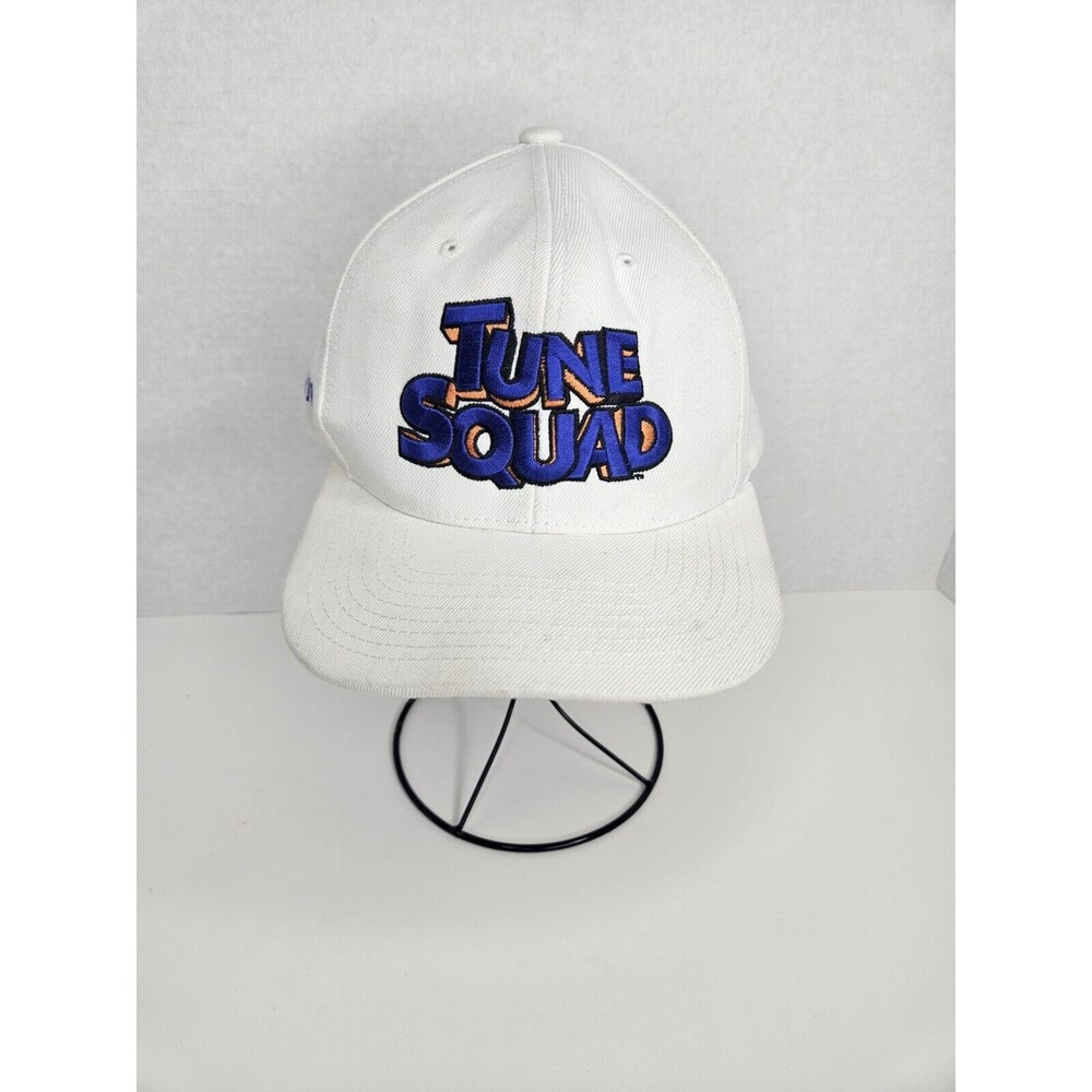 Mitchell & Ness Space Jam Tune Squad Snapback Hat Cap White, One Size Preowned
